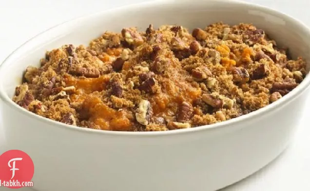 طاجن بطاطا حلوة صحية