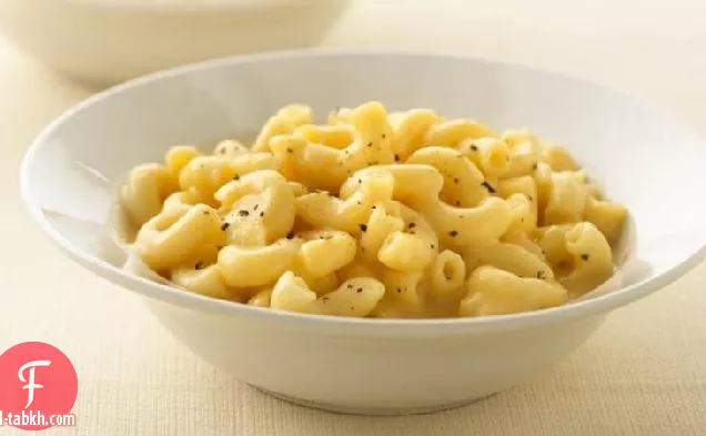 المعكرونة والجبن الصحية