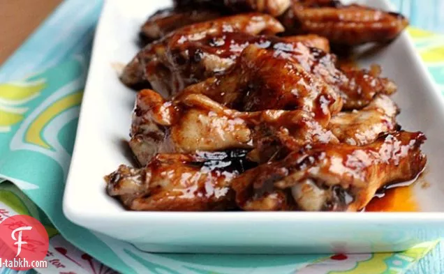 الفلفل الحار الثوم شواء أجنحة تبل