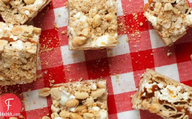 الكراميل المملح محشوة تشيكس Treats يعامل الحبوب