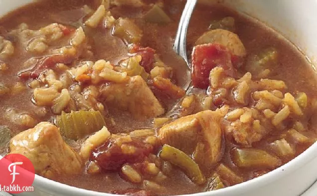 شوربة الدجاج الكريول