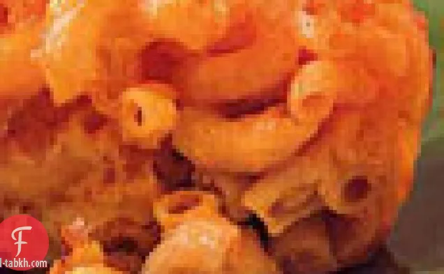 المعكرونة والجبن مع الخردل ورسيستيرشاير
