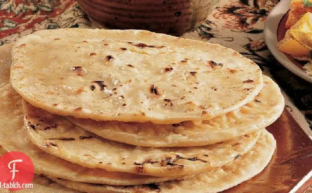 خبز فطير القمح الكامل (روتيس)