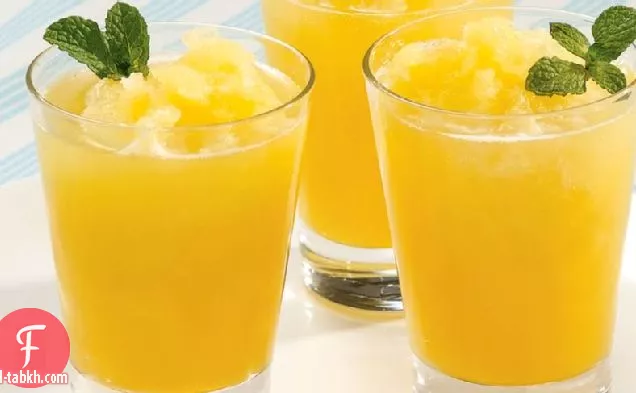 البرتقال النعناع طين