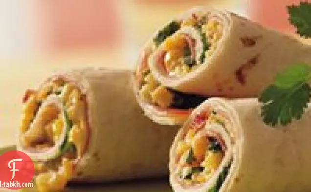 رول أوبس تورتيلا لحم الخنزير والجبن (ولاعة )