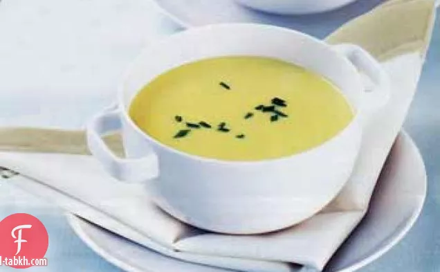 شوربة الذرة الطازجة