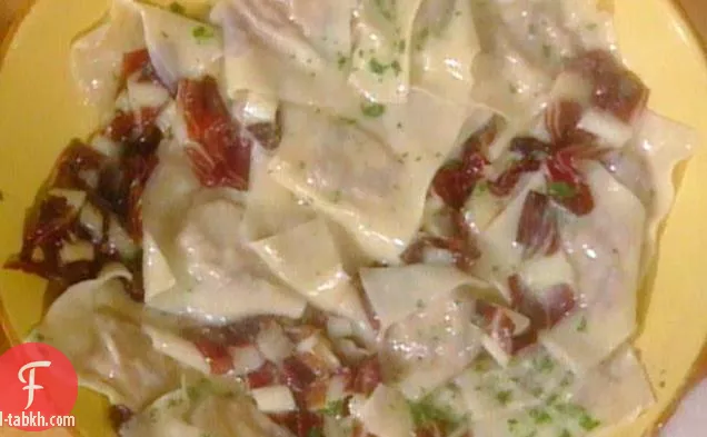 رافيولي دي كاستاني إي تريفيزو (كستناء وراديتشيو رافيولي)