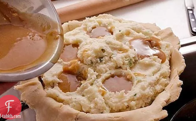 فطيرة البطاطا المهروسة