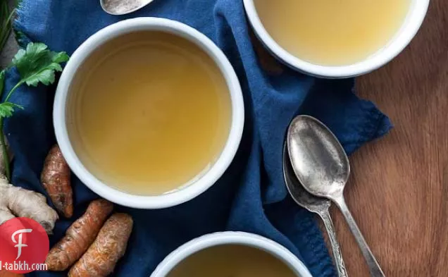 مرق الخضار التصالحية / حساء مغذي وتطهير