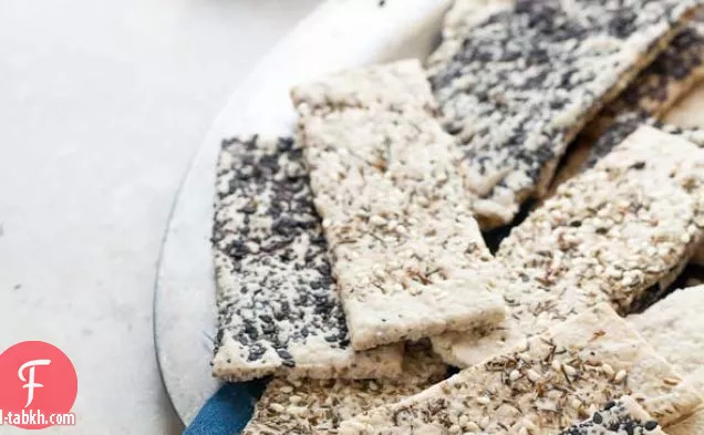 مقرمشات كريسبريد المصنفة ثلاث طرق (خالية من الغلوتين ، خالية من الحبوب ، نباتي، باليو ، خالية من الجوز)