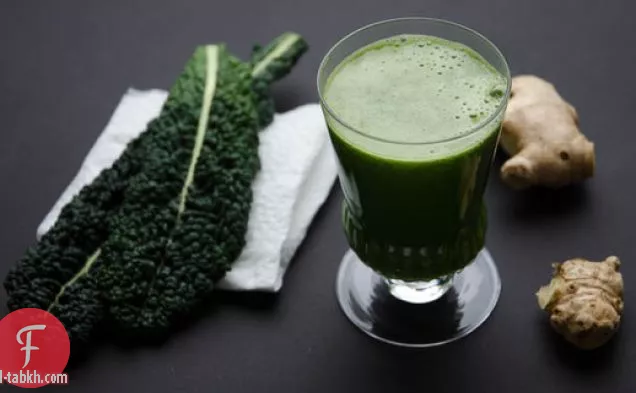 عصير أخضر متوازن
