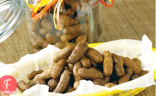 الفول السوداني المسلوق على طريقة سينا في جورجيا