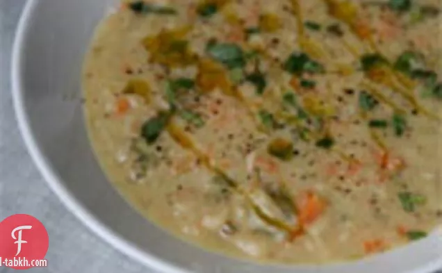 عشاء الليلة: الفاصوليا البيضاء وحساء الطرخون