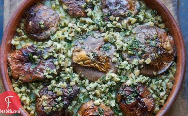 البلد طبخ البطاطا الإيطالية مع بورسيني