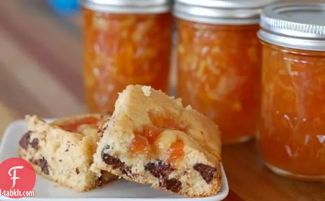 كارا كارا البرتقال البرتقال بلونديز مع رقائق الشوكولاته