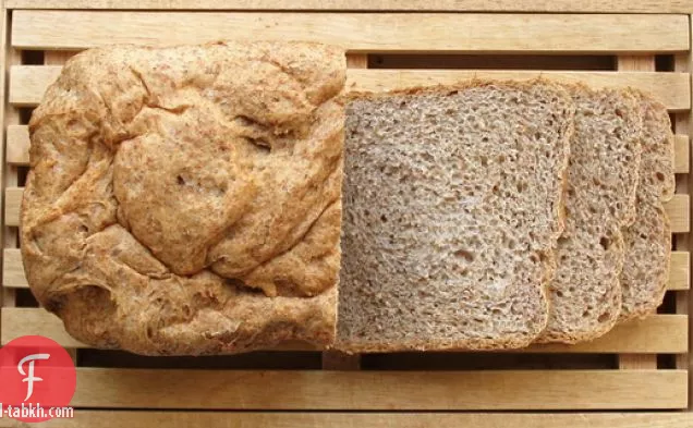 آلة الخبز القمح الكامل والخبز زبدة الفول السوداني