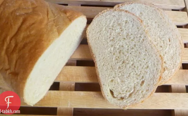 خبز الخبز: خبز على الطريقة الإيطالية مع قمح أبيض كامل