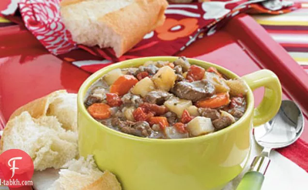 يخنة لحم البقر بورغاندي