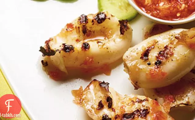 سنغافورة الشواء الحبار (سوتونغ بكار)