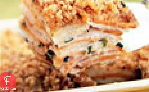 البطاطا الحلوة واللفت غراتان