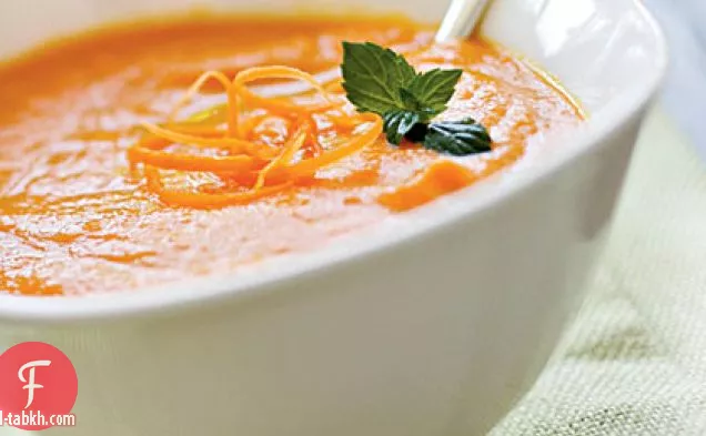 شوربة الجزر الكريمية