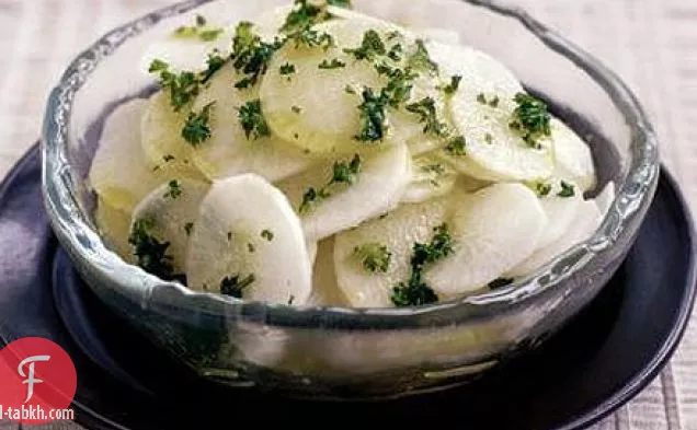 سلطة فجل الليمون
