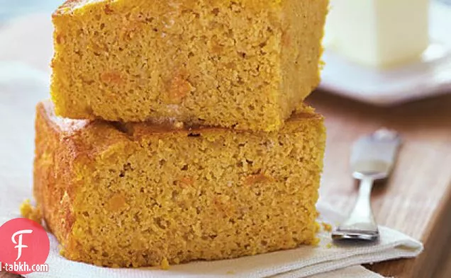 خبز الذرة البطاطا الحلوة