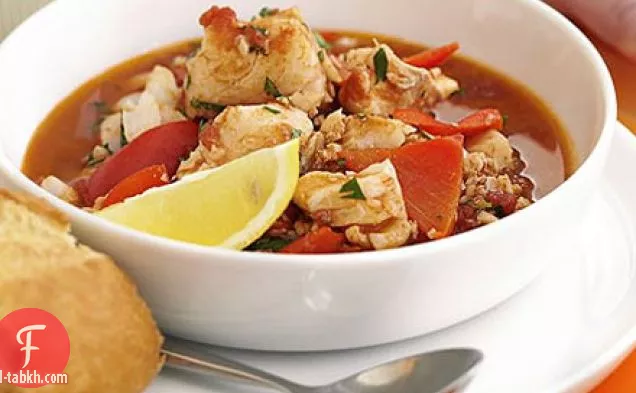 يخنة السمك الحارة