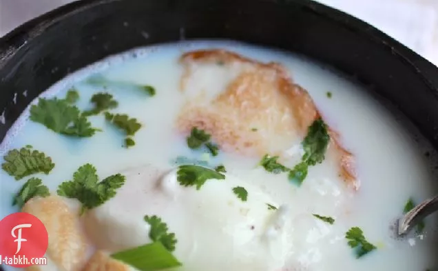 تشانجوا (حساء البيض والحليب الكولومبي)