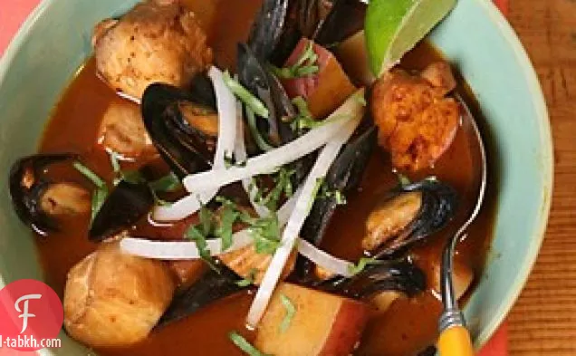 شوربة ريك بايليس ريد تشيلي للمأكولات البحرية