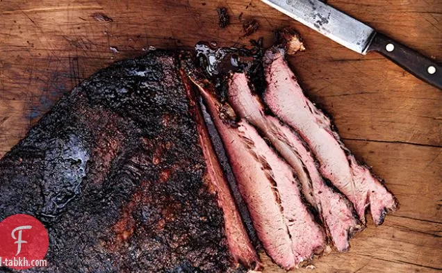 صدر الحيوان المدخن على طريقة تكساس