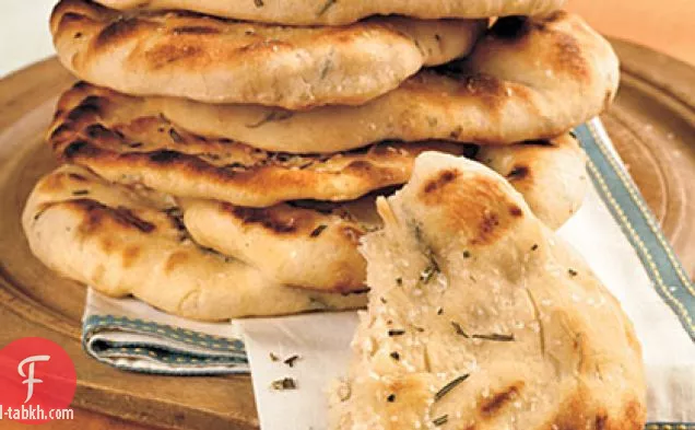 خبز روزماري المشوي
