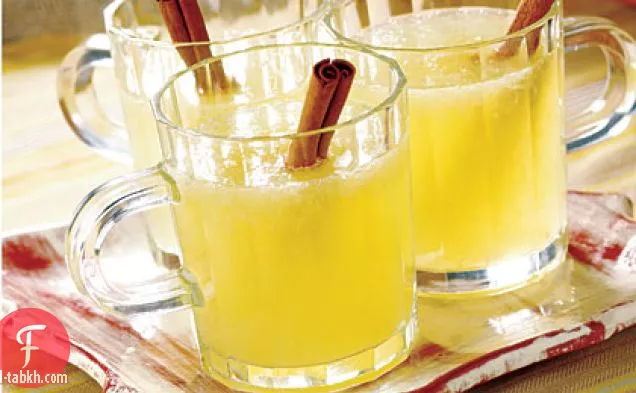 عصير الليمون محلية الصنع الدافئة