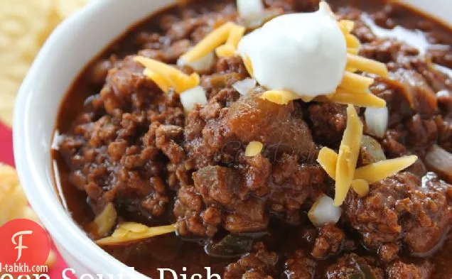 محلية الصنع السميد لا الفول لحم البقر الفلفل الحار