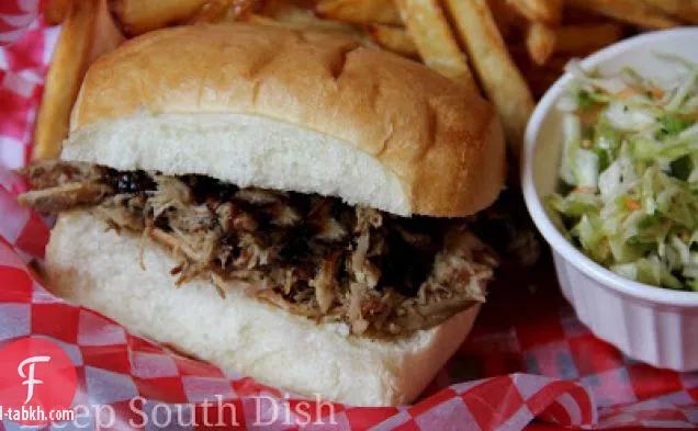 طباخ بطيء فحم الكوك سحبت لحم الخنزير