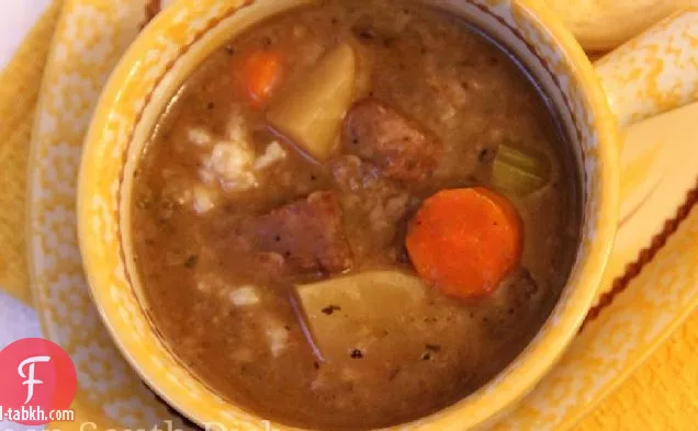 القلبية بطيئة طباخ لحم البقر الحساء