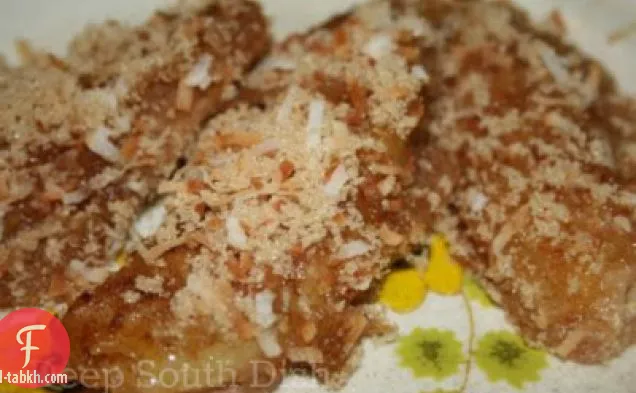 عموم المقلية الفطائر الموز