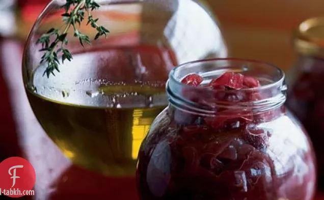 الزعتر الحار وزيت الثوم