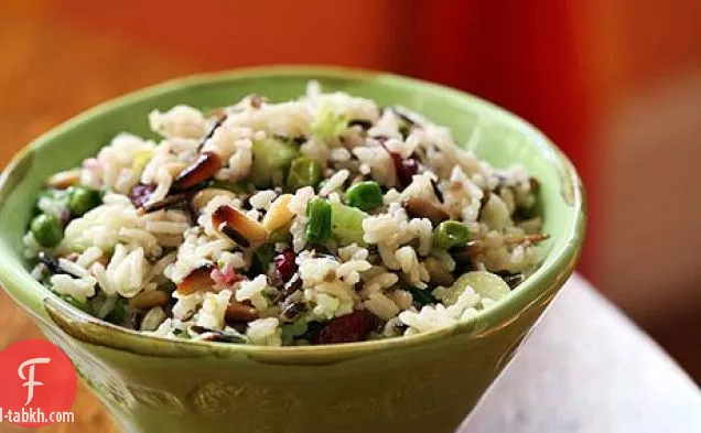 سلطة الأرز البري