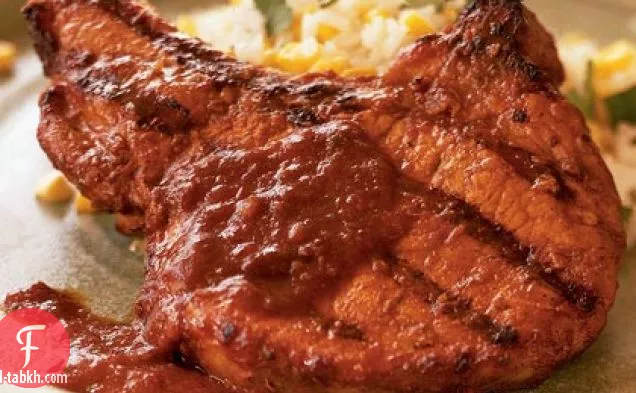 لحم خنزير أدوبو المشوي