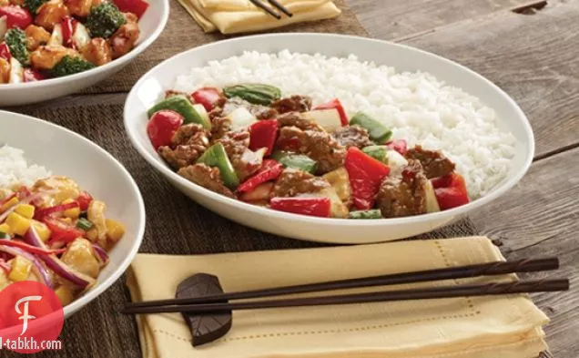 ترياكي الروبيان والاسكالوب