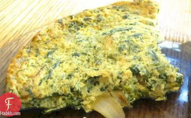 فطيرة السبانخ الخالية من الألبان