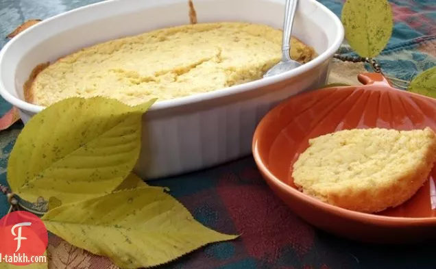 4 مكونات بودنغ الذرة الخالي من الألبان