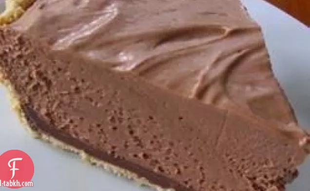 من السهل ، نوتيلا لا خبز Pie فطيرة