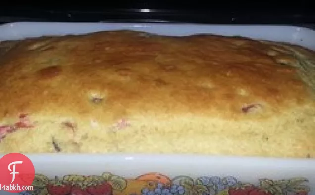 خبز الذرة التوت البري