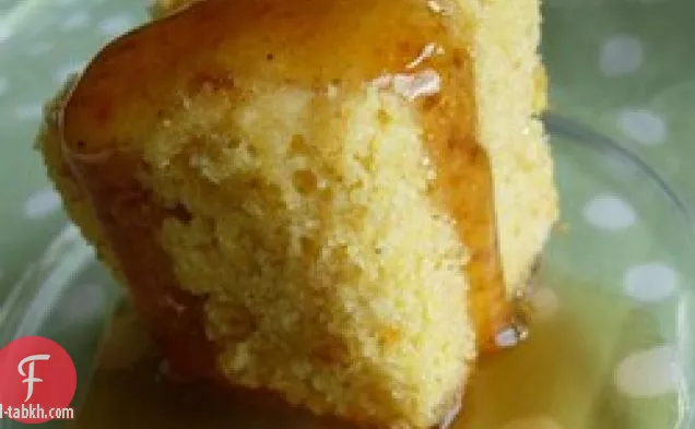 خبز الذرة الحلو الذهبي