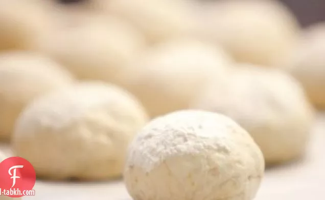 عجينة خبز مسطحة سهلة