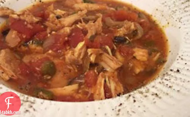 طباخ بطيء دجاج كريول