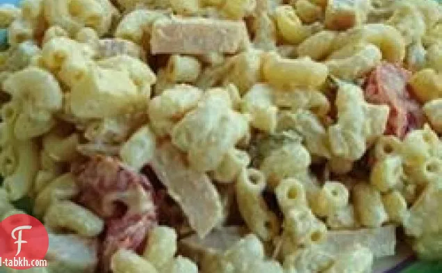 الطبق الرئيسي سلطة المعكرونة