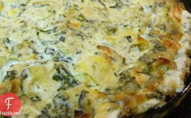 السبانخ الساخن فيرونيكا, الخرشوف وشيلي تراجع